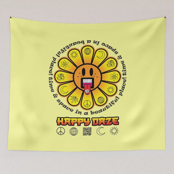 Item preview, Happy Flower Happy Daze designed and sold by moon70star-m70s.