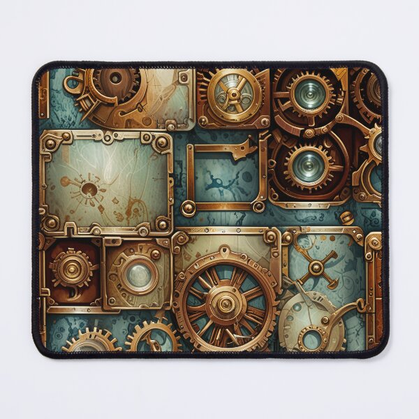 Item preview, Steampunk Patchwork designed and sold by Fabricbella.