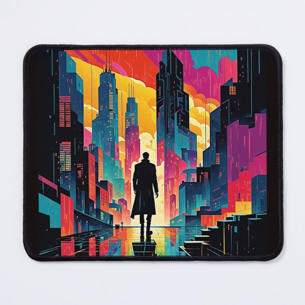 Item preview, A Lonely man in the Bright City designed and sold by Helios Be. Lavsh.