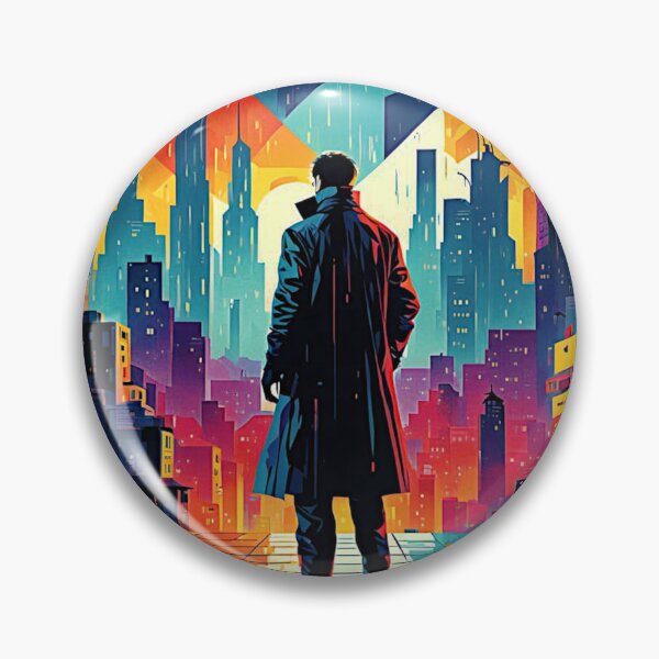 Item preview, A Lonely man in the Bright City #2 designed and sold by Helios Be. Lavsh.