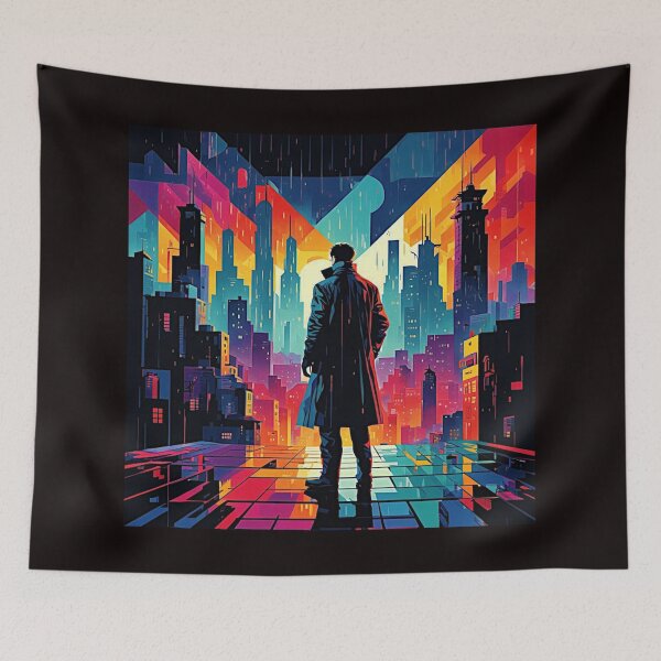 Item preview, A Lonely man in the Bright City #2 designed and sold by Helios Be. Lavsh.