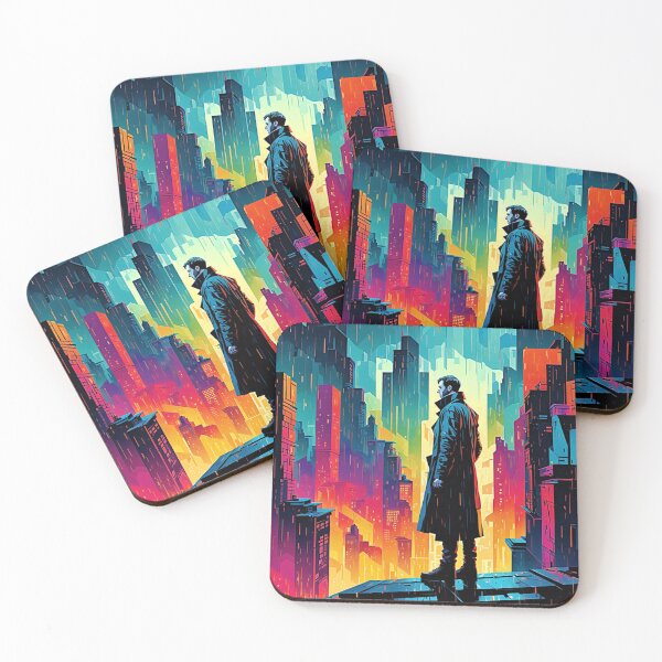 Item preview, A Lonely man in the Bright City #3 designed and sold by Helios Be. Lavsh.