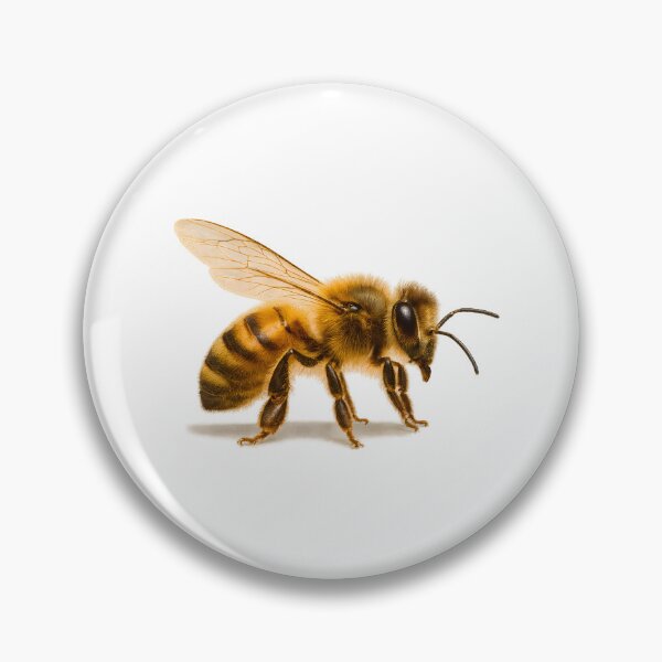 Item preview, honey bee macro photo designed and sold by SassyArtistry.