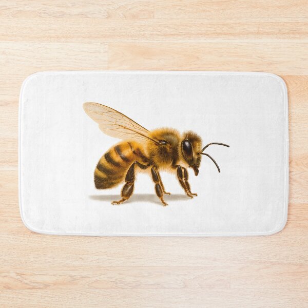 Item preview, honey bee macro photo designed and sold by SassyArtistry.