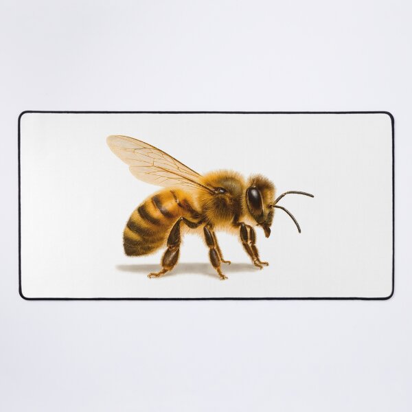 Item preview, honey bee macro photo designed and sold by SassyArtistry.