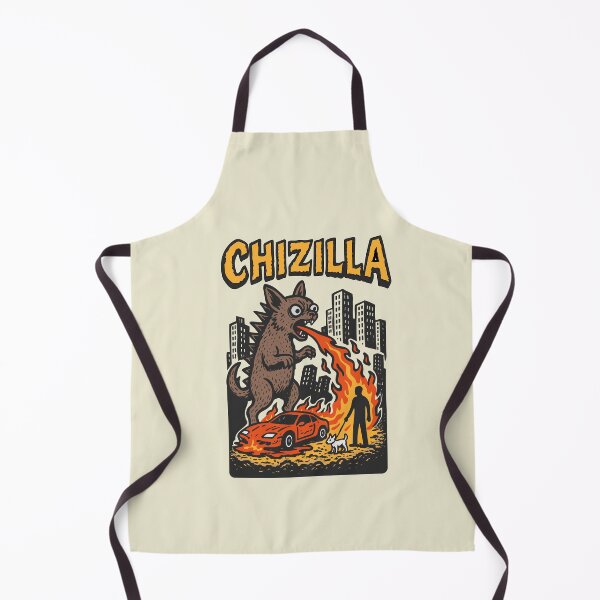 Item preview, Shih Tzu being Godzilla attacking the city and burning it down designed and sold by notorius12.