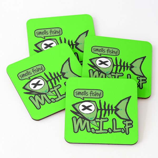 Item preview, M.I.L.F-Smells Fishy designed and sold by moon70star-m70s.