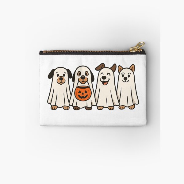 Item preview, Halloween Ghost Dogs – Cute Cartoon Trick-or-Treat Design designed and sold by DailyDrivesct.
