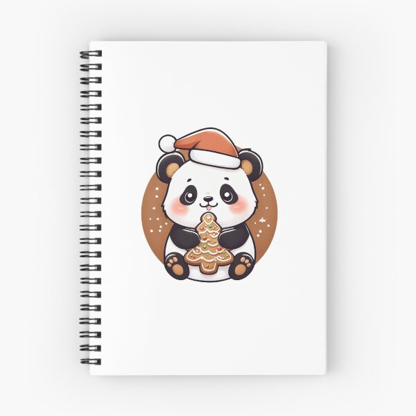 Item preview, Cute Panda With Gingerbreads Christmas Tree designed and sold by marionrien.