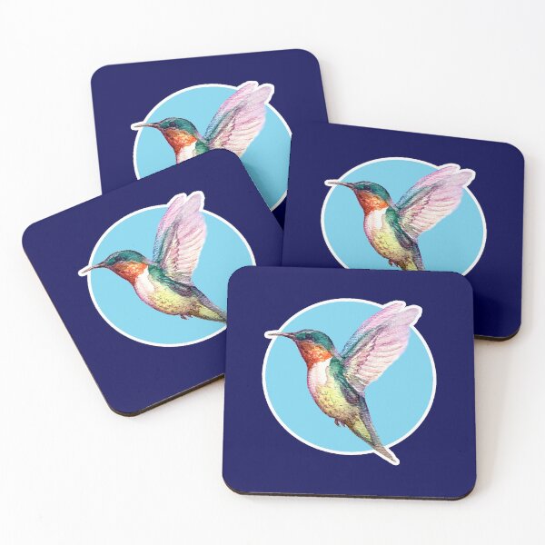 Item preview, Hummingbird Blue Sky designed and sold by GileadArt.