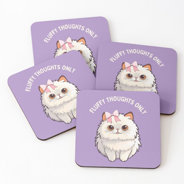 Item preview, Fluffy thoughts only Journal designed and sold by BritishDelights.