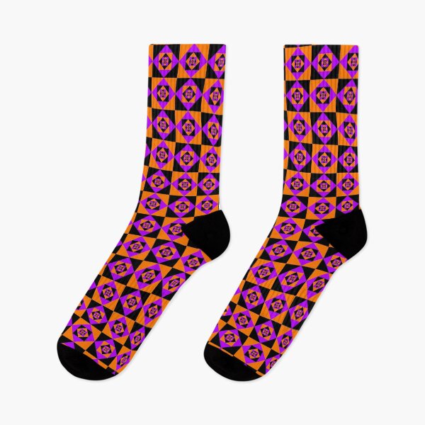Item preview, Geometric Quilt: Halloween  designed and sold by SarahJosArt.