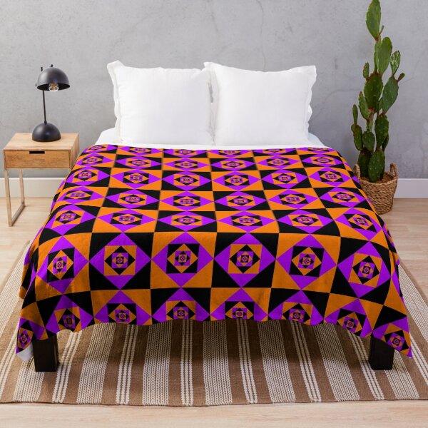 Item preview, Geometric Quilt: Halloween  designed and sold by SarahJosArt.