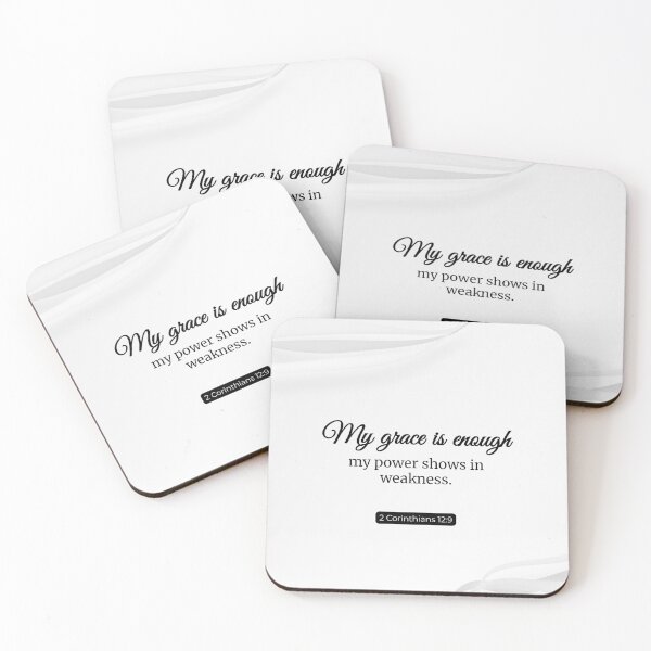 Item preview, Grace in Weakness Shines | 2 Corinthians 12:9 designed and sold by Dwordsdaily.
