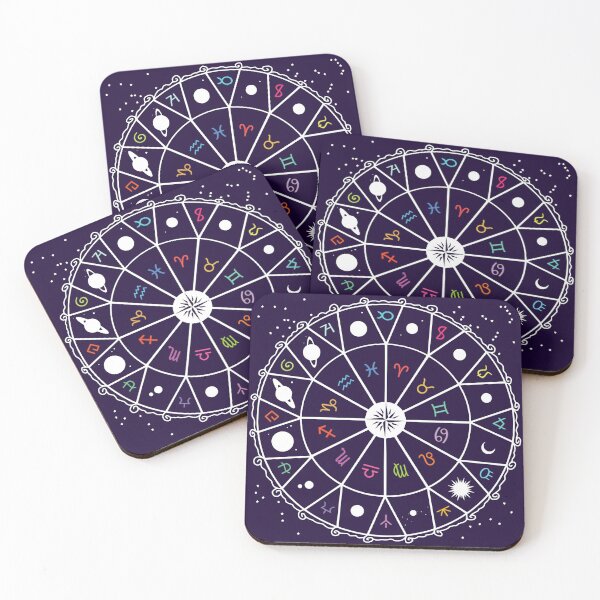 Item preview, Wheel of the Zodiac, Celestials, and Cusp Signs designed and sold by Studio Pandemonia.