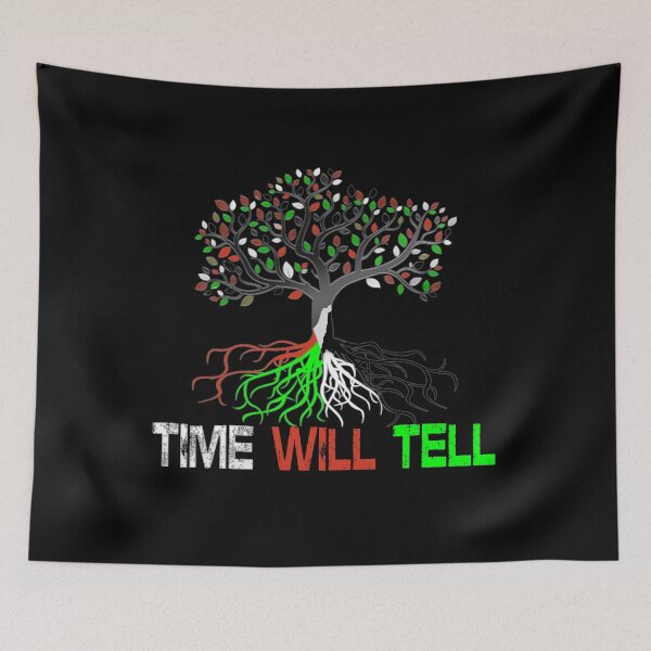 Item preview, Olive Tree of Palestine – Time Will Tell, Truth and Justice designed and sold by ArtVibeDesign.