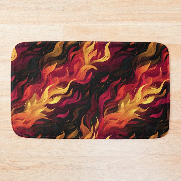 Item preview, Abstract flame pattern – fire waves design illustration designed and sold by Meiersbeste.