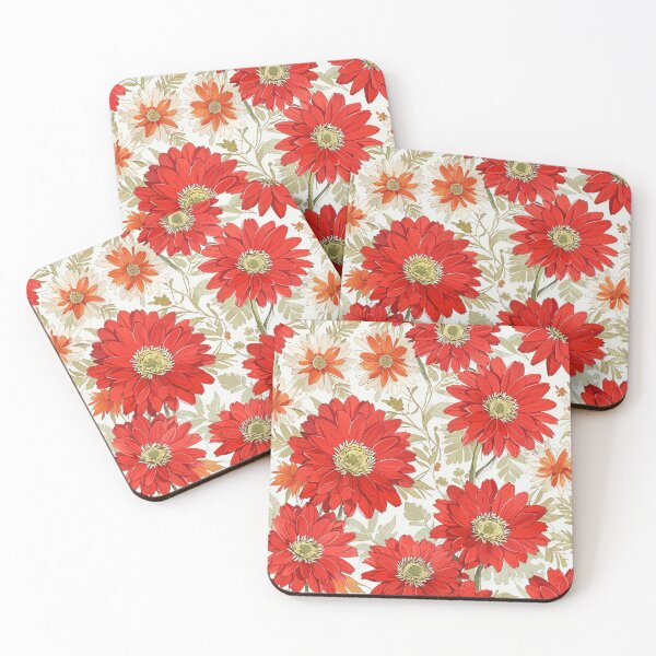 Item preview, Red Gerbera Daisy designed and sold by CoolPixels.
