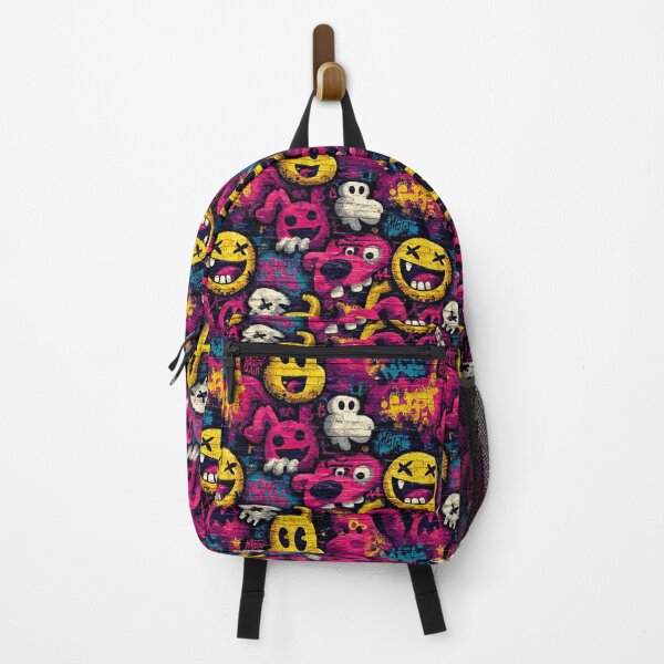 Item preview, Graffiti Street Art Character Pattern – Colorful Cartoon Illustration designed and sold by Meiersbeste.