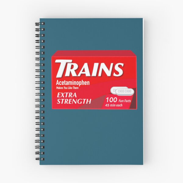 Item preview, Trains Extra Strength designed and sold by Moss City Made.