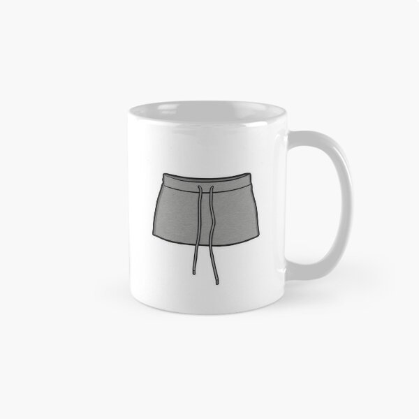 Item preview, Gray Mini Skirt Cartoon Sticker designed and sold by ha11e11.