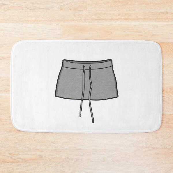 Item preview, Gray Mini Skirt Cartoon Sticker designed and sold by ha11e11.
