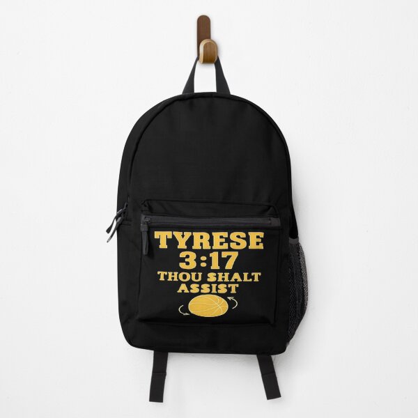 Item preview, Tyrese 3:17 Thou Shalt Assist Basketball Neon Parody designed and sold by POD DYNASTY | Original Print On Demand T-Shirt Graphics.
