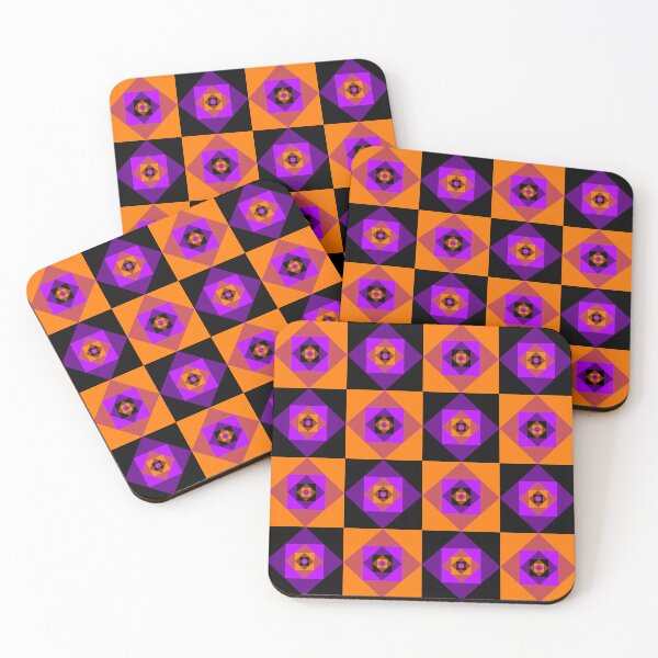Item preview, Geometric Quilt: Halloween 2 designed and sold by SarahJosArt.