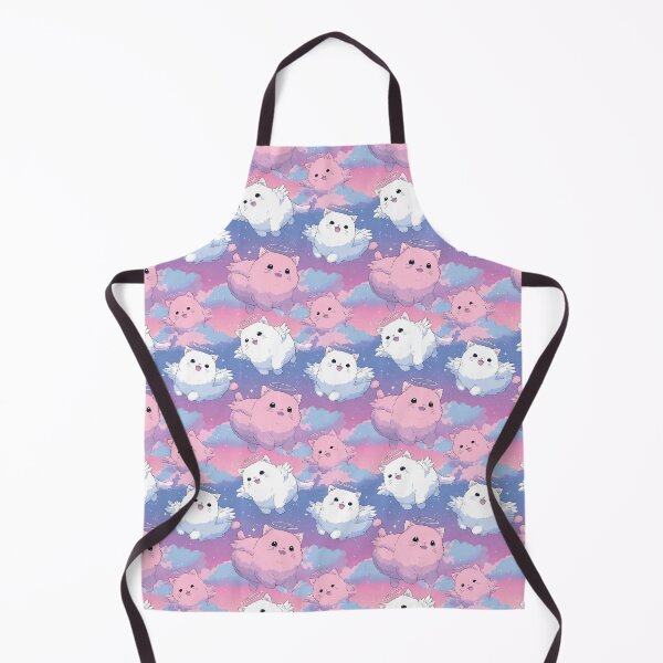 Item preview, Kawaii Angel Cat Pattern – Cute Heaven Cartoon Design designed and sold by Meiersbeste.