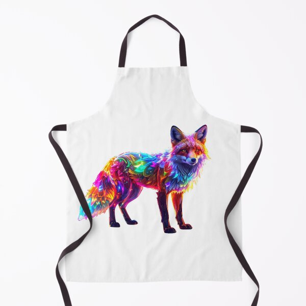 Item preview, Colorful Glowing Fox designed and sold by GloriousArtSKD.