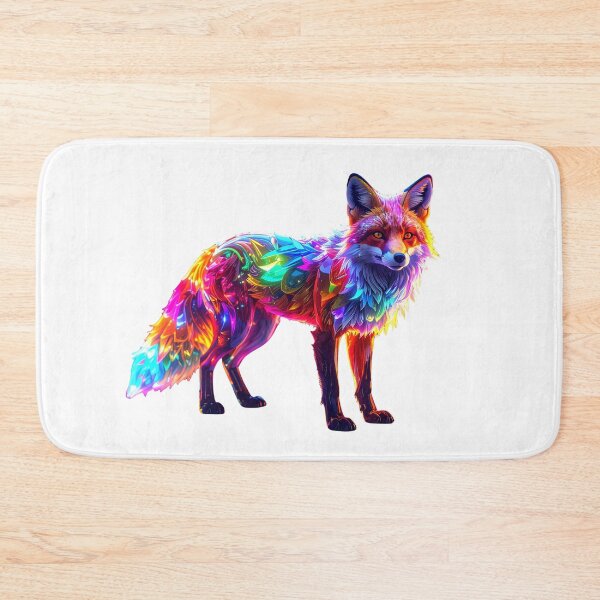 Item preview, Colorful Glowing Fox designed and sold by GloriousArtSKD.