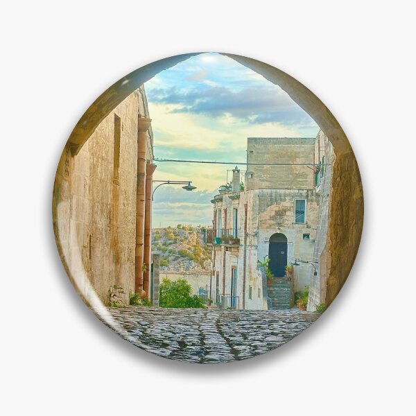 Item preview, Street Scene in the Sassi in Matera, Basilicata, Italy designed and sold by 3 Funky Broads.