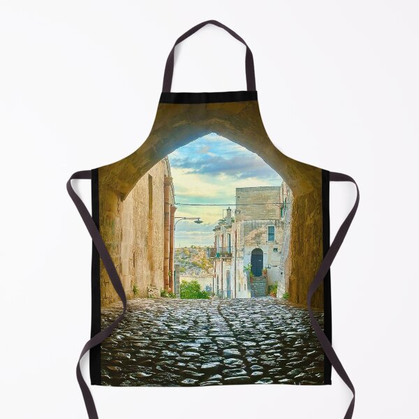 Item preview, Street Scene in the Sassi in Matera, Basilicata, Italy designed and sold by 3 Funky Broads.