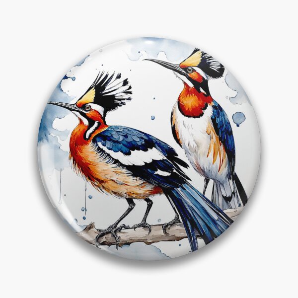 Item preview, Eurasian hoopoes (Upupa epops)#1 designed and sold by Helios Be. Lavsh.