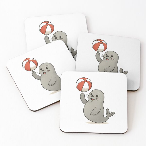 Item preview, seal playing with a ball designed and sold by luckyyouth.