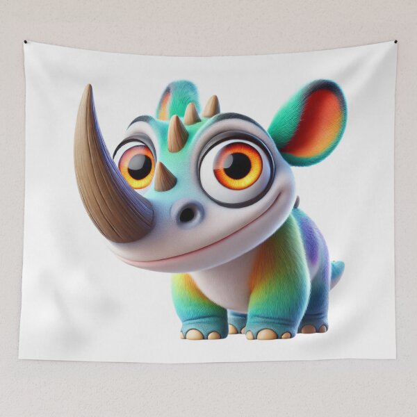 Item preview, Adorable Arsinoitherium designed and sold by Sillytoe.