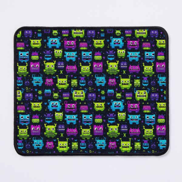 Item preview, Pixel Art Monster Pattern - Retro 8-Bit Gaming Design designed and sold by Meiersbeste.