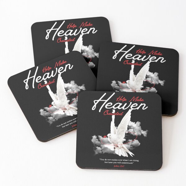 Item preview, Help Make Heaven Crowded John 13 7 designed and sold by AussieMomma.