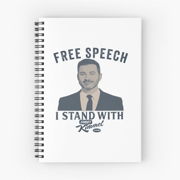 Item preview, Free Speech Under Attack Colbert Kimmel - I Stand with Jimmy Kimmel, Team Kimmel designed and sold by judithcooley.