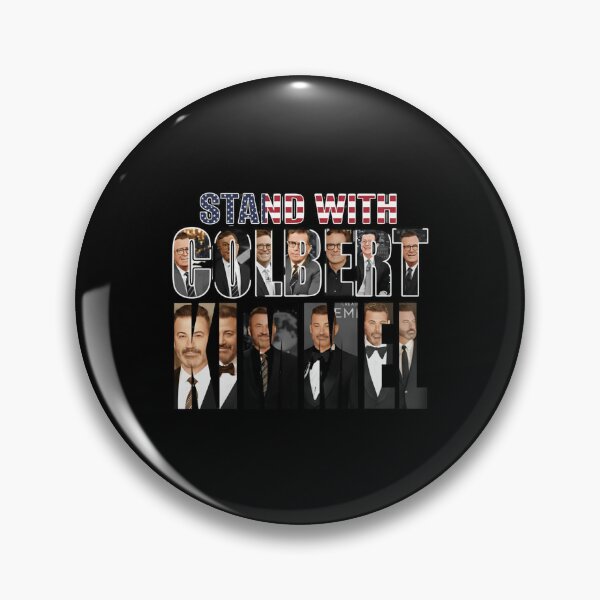 Item preview, I Stand With Jimmy Kimmel - Colbert Kimmel 2028, Protect Late Night TV, Defend Free Speech designed and sold by judithcooley.