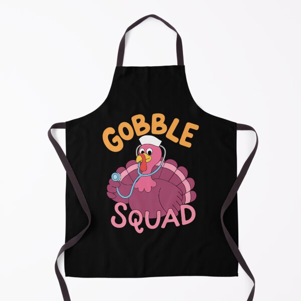 Item preview, cardiac Nurse Gobble Squad, Funny Turkey Thanksgiving designed and sold by LeeEvans222.