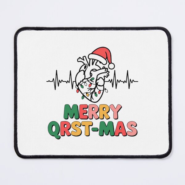 Item preview, Cardiology Nurse Christmas ECG Heart Anatomy Tachy Cvicu Icu designed and sold by LeeEvans222.