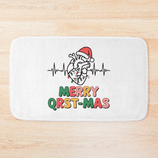 Item preview, Cardiology Nurse Christmas ECG Heart Anatomy Tachy Cvicu Icu designed and sold by LeeEvans222.