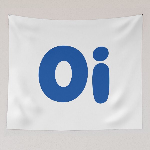Item preview, Oi, blue designed and sold by Memes N Lore .
