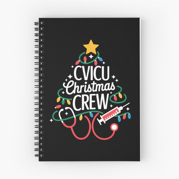 Item preview, Cardiovascular Nurse ICU Tech Secretary CVICU Christmas Crew designed and sold by LeeEvans222.