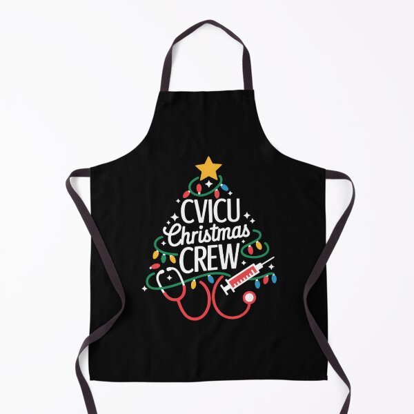 Item preview, Cardiovascular Nurse ICU Tech Secretary CVICU Christmas Crew designed and sold by LeeEvans222.