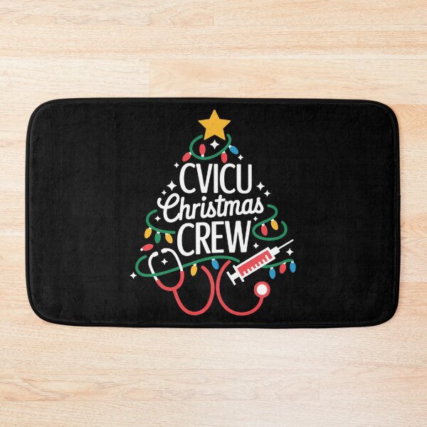 Item preview, Cardiovascular Nurse ICU Tech Secretary CVICU Christmas Crew designed and sold by LeeEvans222.