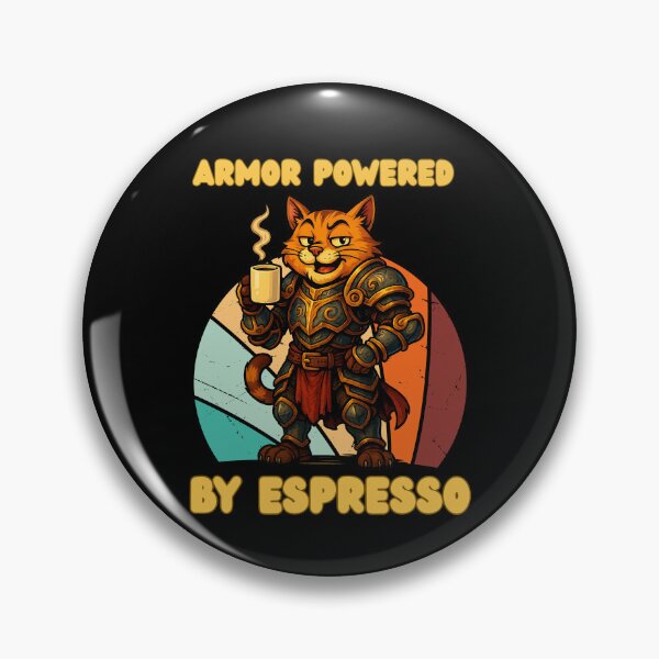 Artikelvorschau, Armor Powered by Espresso - Armor Cat entworfen und verkauft von Bawek85Designs.