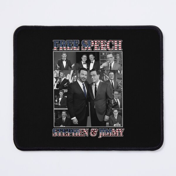 Item preview, Jimmy Kimmel - Free Speech Stephen And Jimmy designed and sold by judithcooley.