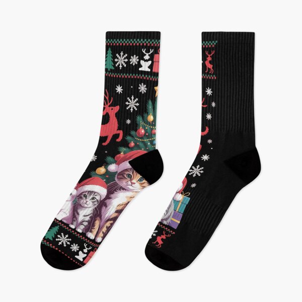 Item preview, Cat Christmas Funny Ugly Women Men Merry designed and sold by LeeEvans222.